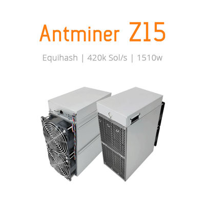 Minero de la moneda de ASIC ZEC, Antminer Z15 420ksol Bitmain para la explotación minera de Equihash
